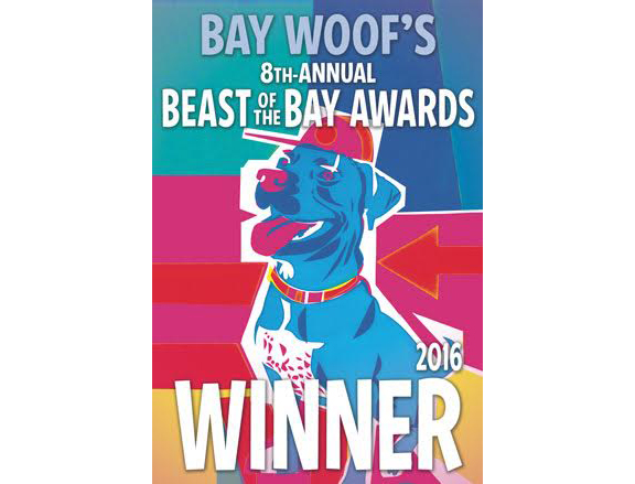 Bay Woof's 2016 Beast of the Bay Award